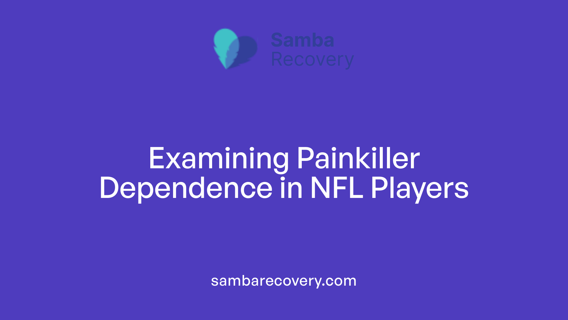 Examining Painkiller Dependence in NFL Players