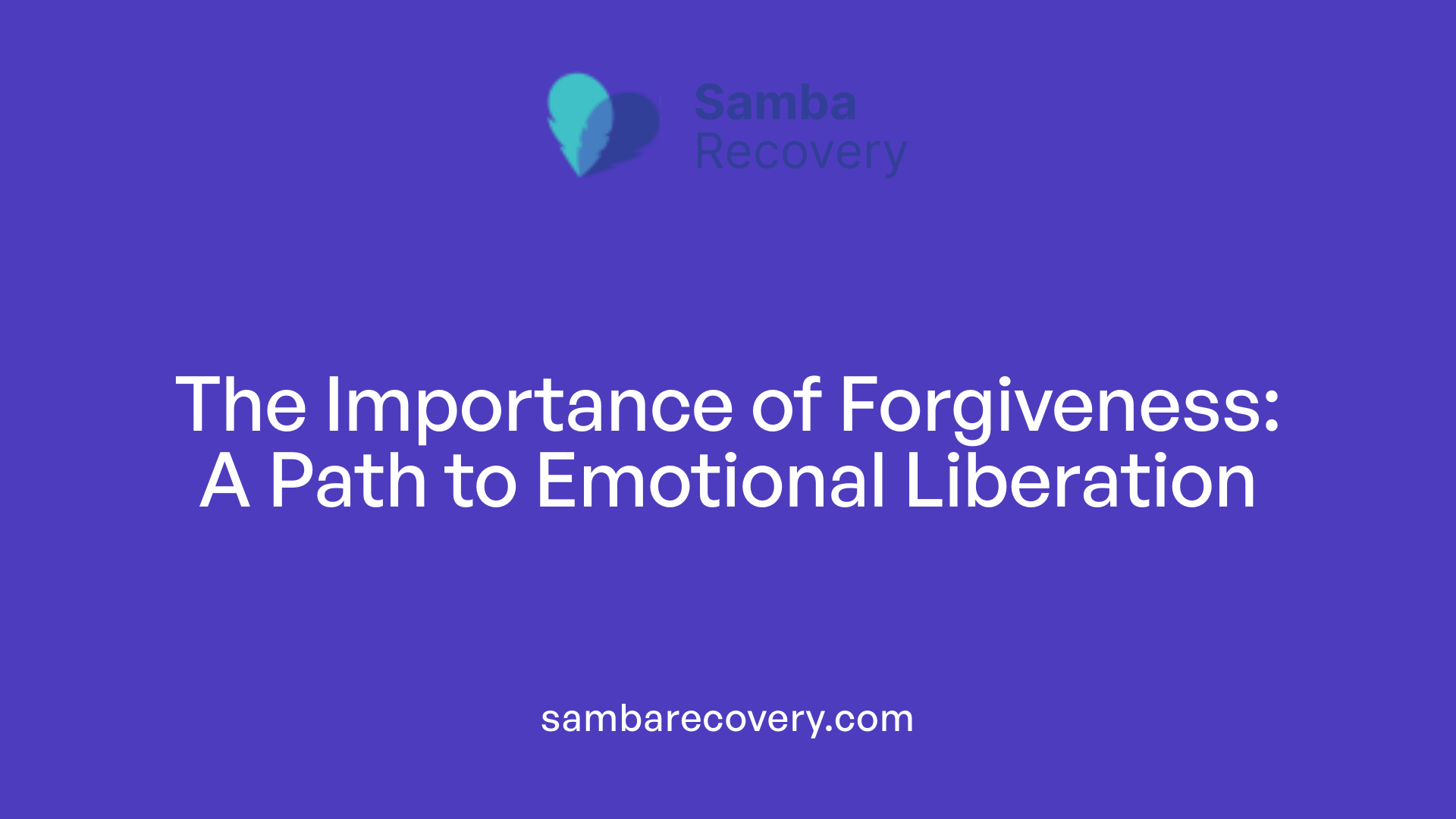 The Importance of Forgiveness: A Path to Emotional Liberation
